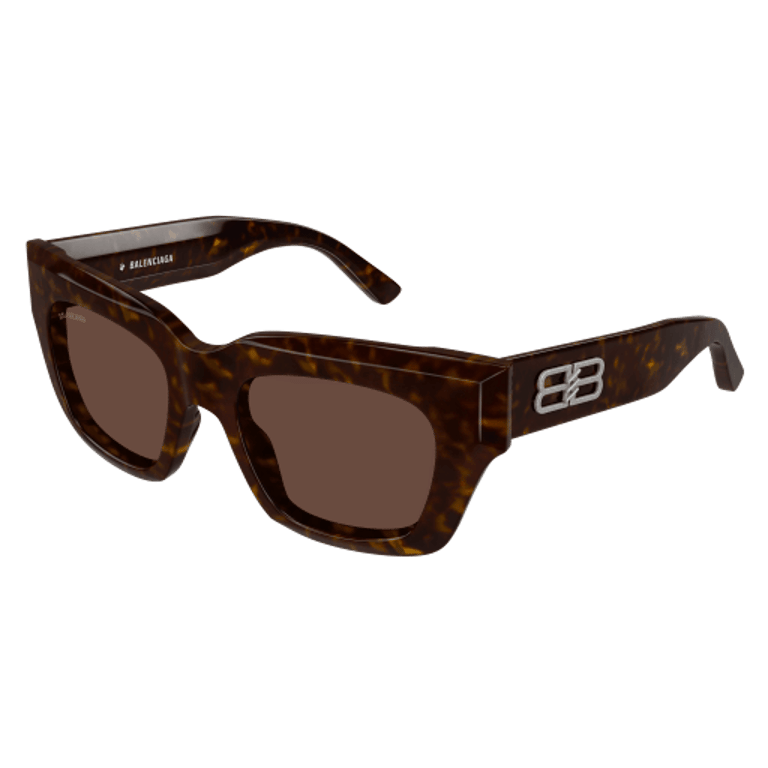 BB Squared Feminine Shape Sunglasses - Havana Brown