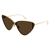 BB Wasp Eye Sunglasses - Gold/Brown