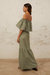 Lyubava Dress - Jungle Green