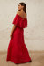 Lyubava Dress - Jungle Red