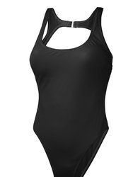 Cari One-Piece Swimsuit - Midnight Black - Midnight Black