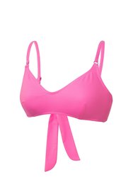 Hali Bralette Bikini Top - Flamingo Pink - Flamingo Pink
