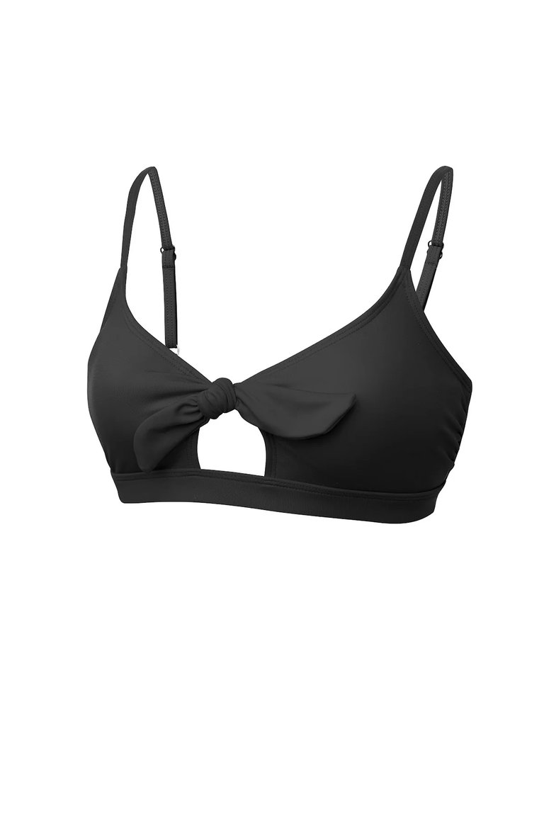 Marina Bikini Bralette - Midnight Black - Midnight Black