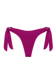 Serena Thong Bikini Botttom - Raspberry - Raspberry