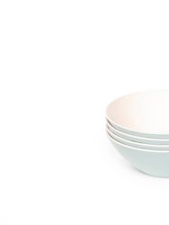 4-Piece Blate Salad Bowl Set (8-inch) - Sky