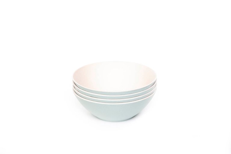 4-Piece Blate Salad Bowl Set (8-inch) - Sky
