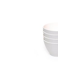 4-Piece Blate Soup Bowl Set (6-inch) - Dove