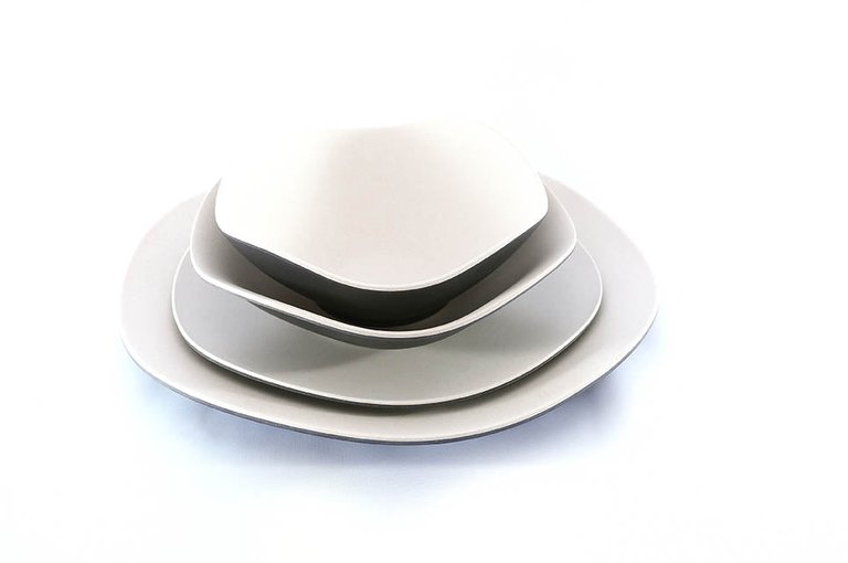 Curve Dinner Set Graphite