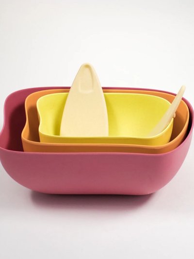 Bamboozle Pastel Salad Bowls product