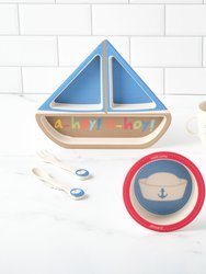 Sailboat Shaped Dinner Set