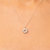 Bagel & Lox Charm Necklace - Silver