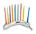 The Banana Menorah Candle Holder - Stainless Steel