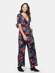 Bimbi Islands Faux Wrap Jumpsuit 