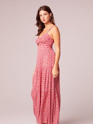 Love Tripping Red Medallion Print Maxi Dress