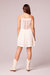 Paloma Egret Lace Mini Dress