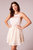 Paloma Egret Lace Mini Dress