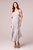 Prism Egret Off the Shoulder Midi Dress