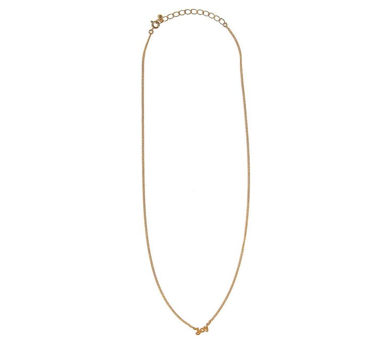 Good Intentions Necklace Joy In Gold - Gold