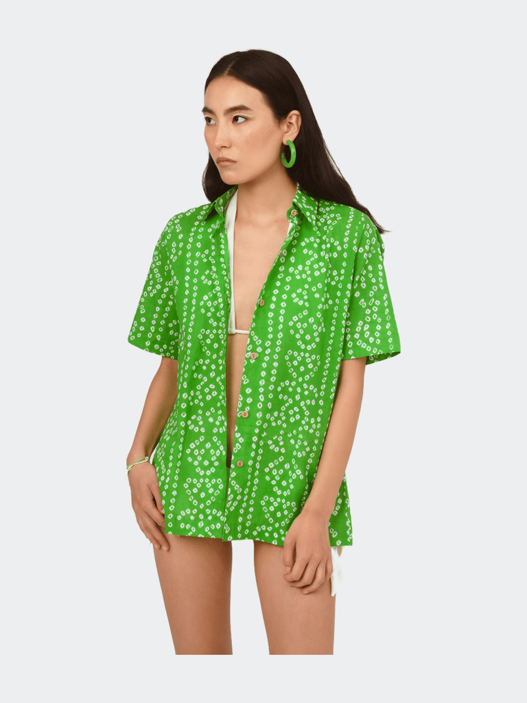 Women's Green Shirt - Green