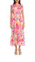 Hannah Dress - Ikat Floral Spice