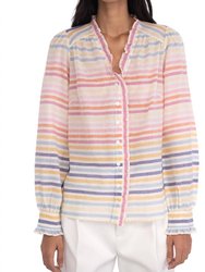 Harlow Shirt - Candy Stripe