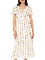 Lesly Dress - Off-white Floral