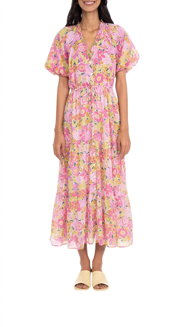 Poppy Dress - Bloomsbury Crocus