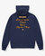 City Hood Graphic Fleece - Midnight