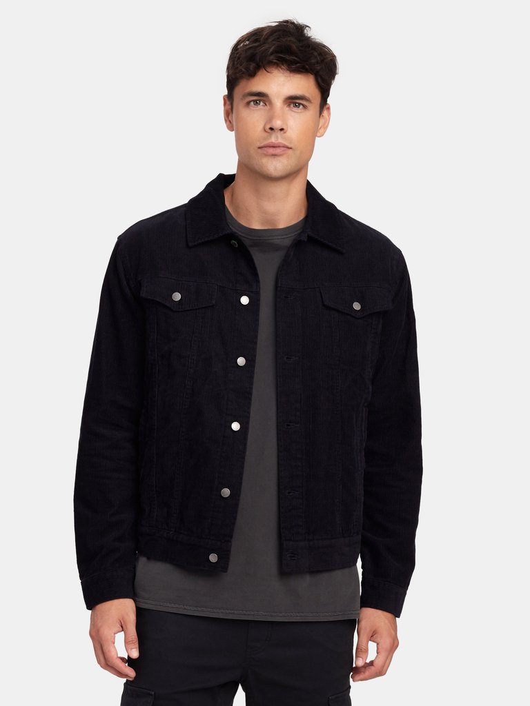 Darkness Corduroy Jacket - Dirty Denim