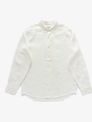 Hastings L/S Woven Shirt - Off White