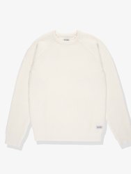 Jerry Knitwear Sweatshirt - Warm White