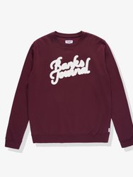 Lyric Crew Graphic Fleece - Red Mahogany - Red Mahogany