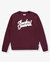 Lyric Crew Graphic Fleece - Red Mahogany - Red Mahogany