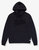 Lyric Hood Graphic Fleece - Black - Black