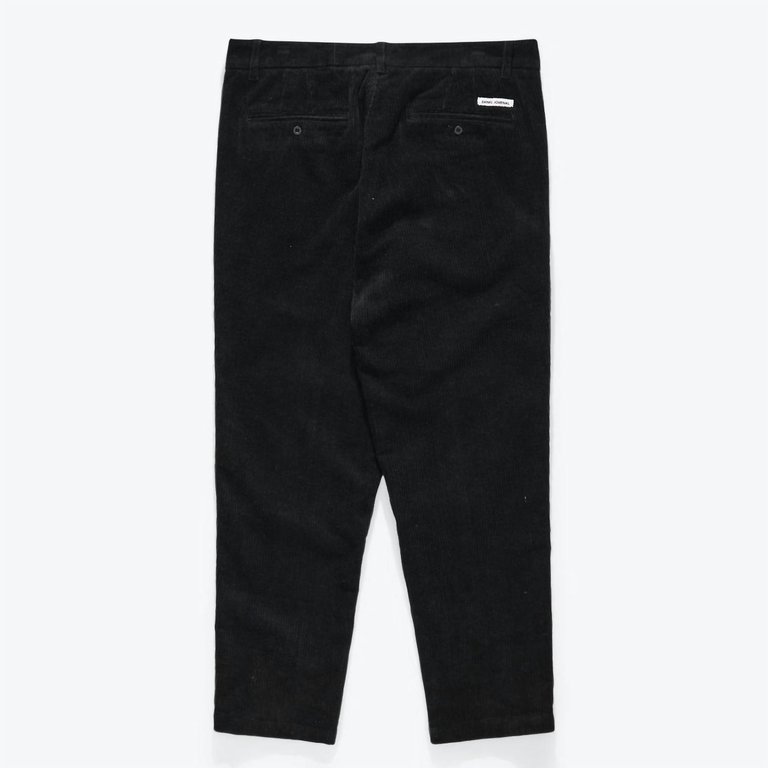 Men's Downtown Corduroy Pant In Dirty Black