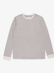 Minimal L/S Tee Shirt - Off White