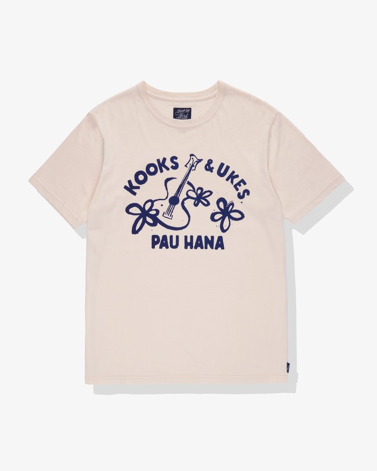 Oliver Pau Hana Classic Tee Shirt - Off White