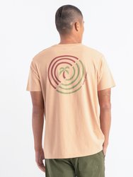 Palm Swirl Faded Tee Shirt