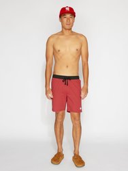 Primary Elastic Boardshort - Mineral Red
