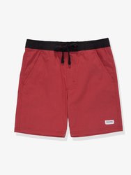 Primary Elastic Boardshort - Mineral Red - Mineral Red
