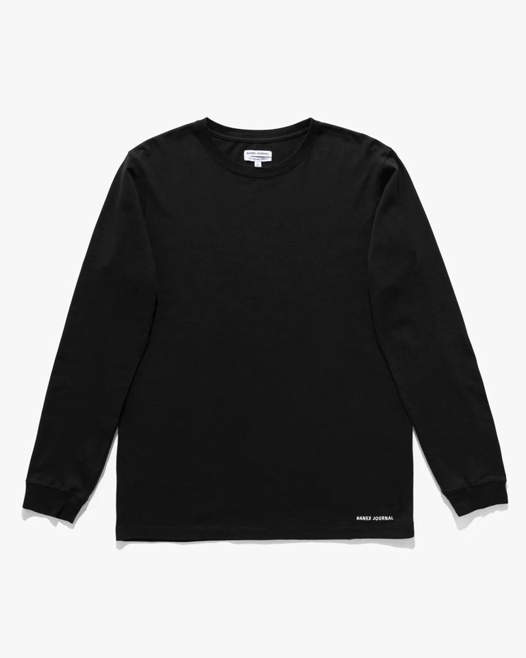 Primary L/S Tee Shirt - Black