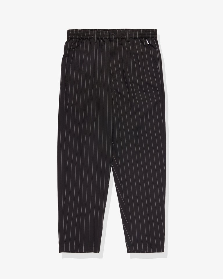 Suppy Pinstripe Pant - Black