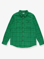 Vanquish L-S Woven Shirt - Grass - Grass