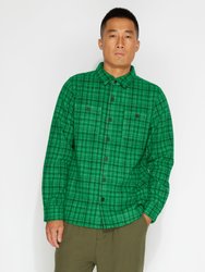 Vanquish L-S Woven Shirt - Grass