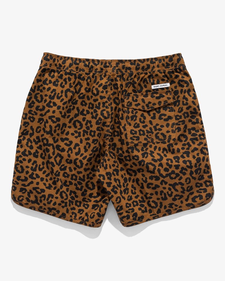 Wilder Elastic Boardshort - Camel