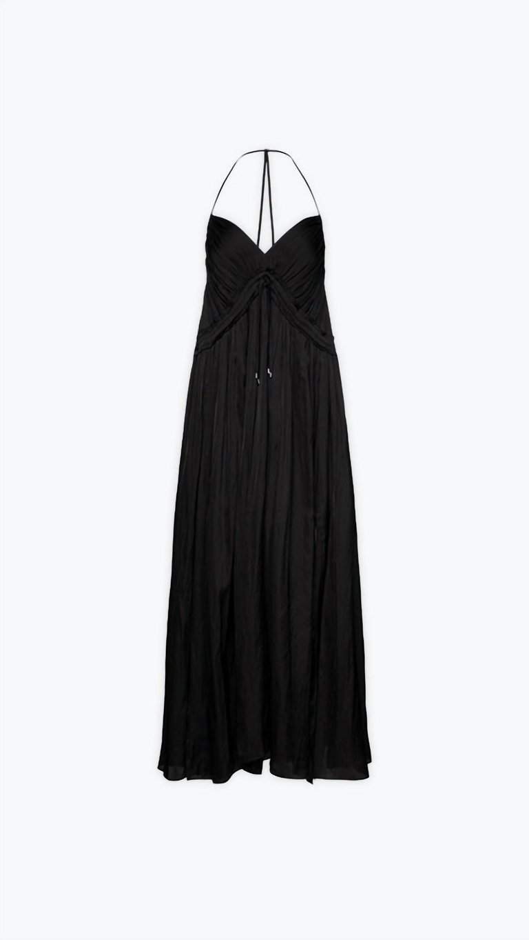 Maxi Dress In Black - Black