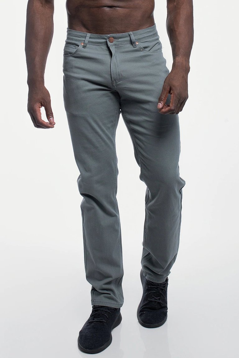 Athletic Fit Chino Pant - Ash