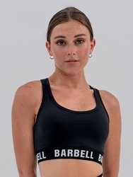 Barbell Sports Bra - Black