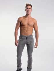 Bootcut Athletic Fit Jeans - Stone Gray