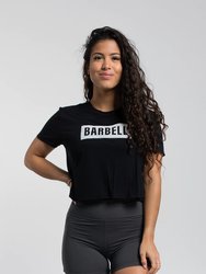 Essence Crop Tee - Black